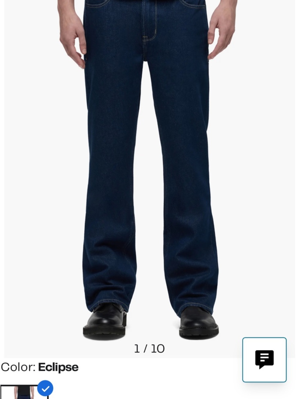 Hudson Jeans Eclipse Bootcut in Dark Wash